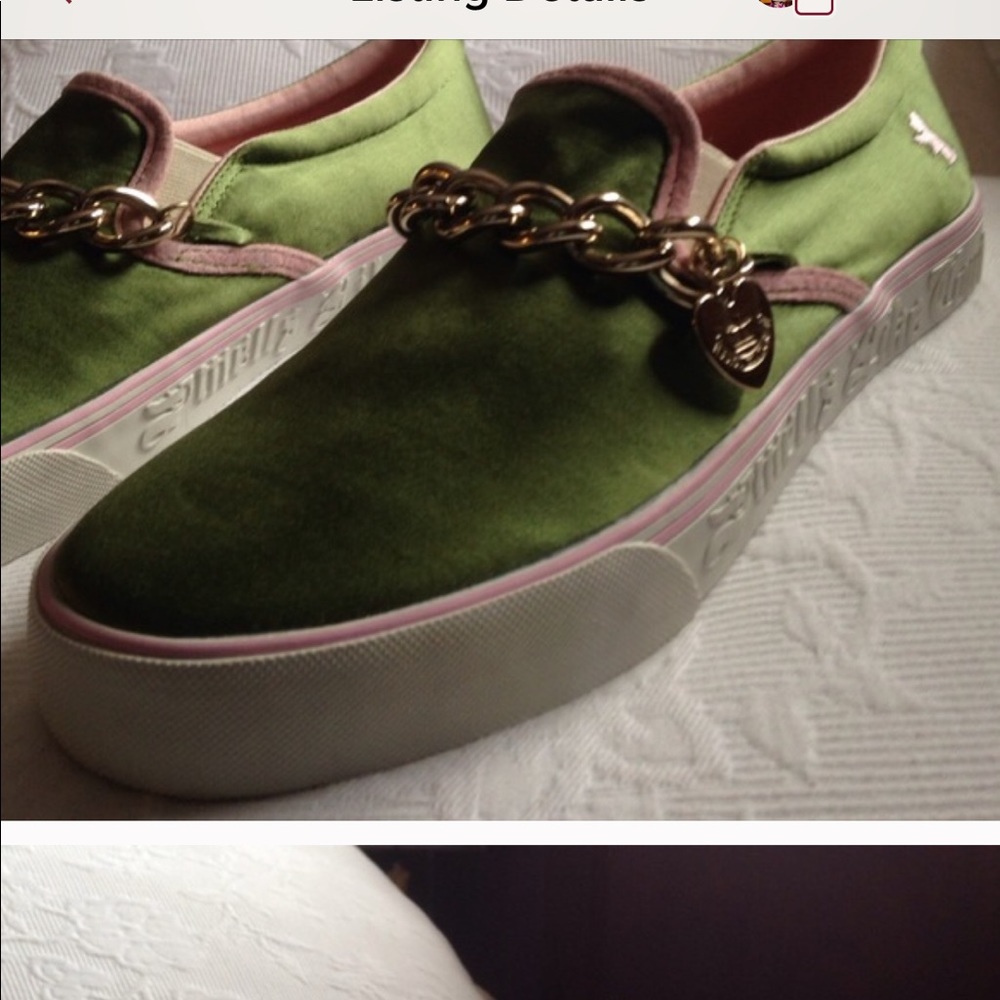 Green Juicy Couture Shoes. New without tag.